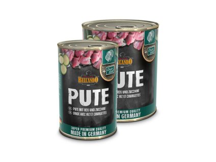 Konzerva BELCANDO krůtí s rýží & cuketou 800g
