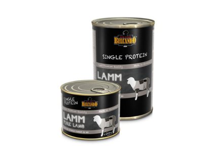Konzerva BELCANDO Single Protein jehněčí 400g