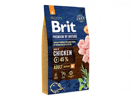 BRIT Premium by Nature Adult (M) 8kg
