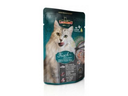Kapsička LEONARDO ryba a krevety 85g