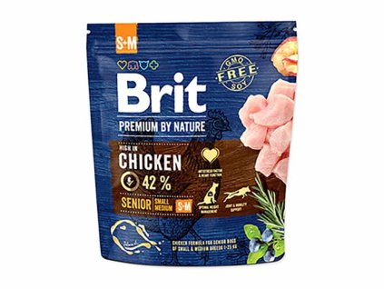 BRIT Premium by Nature Senior (S+M) 1kg