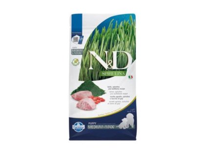 N&D Grain Free Spirulina Dog Puppy Medium/Maxi Lamb & Wolfberry 2kg