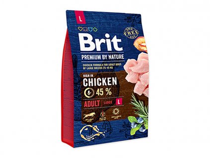 BRIT Premium by Nature Adult (L) 3kg