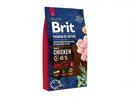 BRIT Premium by Nature Adult (L) 8kg