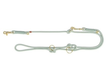 Vodítko TRIXIE Soft Rope prodlužovací kulaté šalvěj/máta (S-XL) 1x200cm