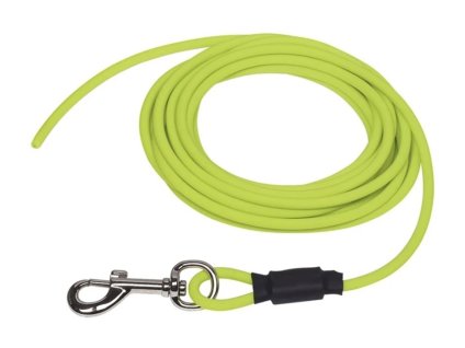Stopovačka NOBBY Cover PVC kulatá bez smyčky žlutá neon (S-M) 5m