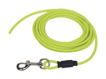 Stopovačka NOBBY Cover PVC kulatá bez smyčky žlutá neon (S-M) 10m