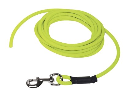 Stopovačka NOBBY Cover PVC kulatá bez smyčky žlutá neon (M-L) 5m