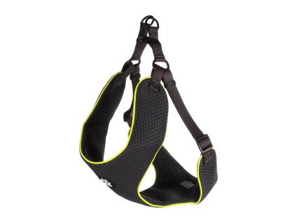 Postroj FLAMINGO Tasha Step & Go šedý (XL) 65x90-115x2cm