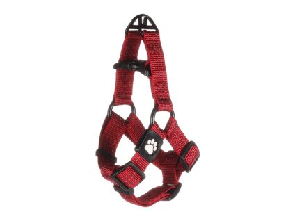 Postroj FLAMINGO Zorba červený (M) 45-55x3,2cm