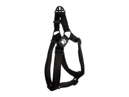 Postroj FLAMINGO Zorba černý (XXL) 85-130x3,8cm