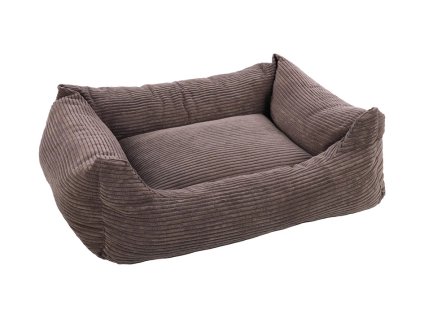 Pelech FLAMINGO Velluto obdélníkový hnědý 100x80x25cm