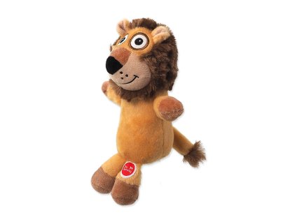 Keramická miska DOG FANTASY Woof s bambusovým protiskluzovým podtáckem 13x5,5cm (400ml)