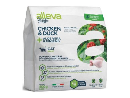 ALLEVA Holistic Cat Adult Chicken & Duck 400g