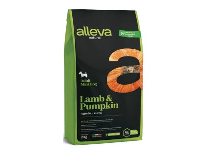 ALLEVA Natural Adult Mini Lamb & Pumpkin 2kg