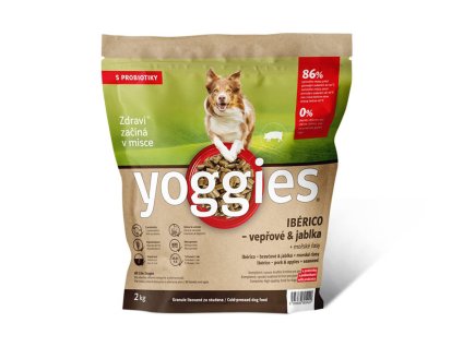 YOGGIES vepřové maso Iberico & zelenina 2kg
