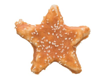 TRIXIE Denta Fun Chicken Star buvolí hvězdička v kuřecím mase 9cm 30g (1ks)