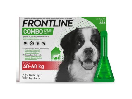 FRONTLINE Combo spot-on dog XL a.u.v. sol 3x4,02ml (40-60kg)