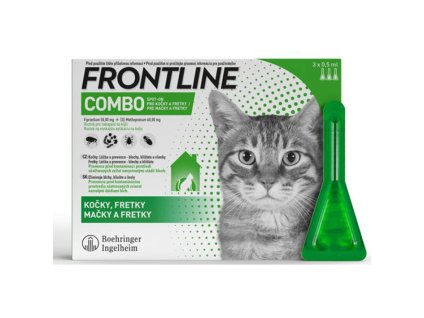 FRONTLINE Combo spot-on cats a.u.v. sol 3x0,5ml