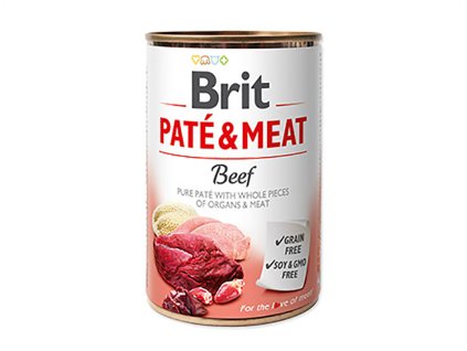 Konzerva BRIT Paté & Meat Beef 400g