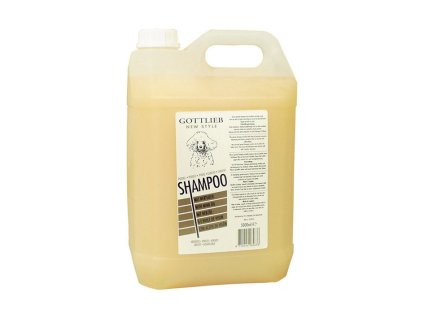 Šampon GOTTLIEB Pudel pro bílé pudly s makadamovým olejem 5l