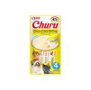 CIAO Churu Cat Snack kuře, sýr a hovězí příchutí 4x14g