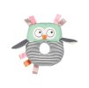 Hračka FLAMINGO textil - Puppy Britty sova pruhovaná/zelená 16x4,5x19,5cm (DOPRODEJ)