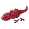Hračka FLAMINGO guma TPR - Dilo leguán bordó 7,6x26,1x7cm (DOPRODEJ)