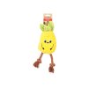 Hračka FLAMINGO plyš - Bubto ananas s provazem žlutý 12,5x7,5x33cm