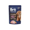 Kapsička BRIT Premium Dog Puppy & Junior Fillets in Gravy with Turkey & Carrots 85g