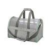 Taška TRIXIE Dillon šedá/mátová 33x32x54cm (do 10kg) (DOPRODEJ)