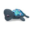 Hračka COOLPETS textil - želvička Flamingo do vody 23cm