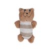 Hračka pro kočky FLAMINGO - Faci medvídek hnědý s catnipem 10cm