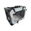 Nylonová přepravka AK FOR PETS Dogcrate šedá 70x52x50