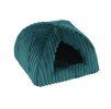 Iglú O´LALA PETS Stripe zelené 45x45cm (DOPRODEJ)