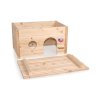 Dřevěný domek TOMMI pro králíky 41x27,5x23,5cm