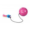 Hračka pro kočky TRIXIE - Turbino motorový míč s myší na gumičce 9cm