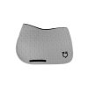 Všestranná podsedlová dečka EQUESTRO prošívaná frost grey VS FULL