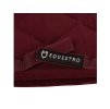 Všestranná podsedlová dečka EQUESTRO Cotton Logo burgundy VS FULL
