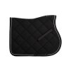 Všestranná podsedlová dečka EQUESTRO Cotton Logo black VS FULL