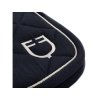 Všestranná podsedlová dečka EQUESTRO Cotton Logo dark blue VS FULL