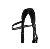 Uzdečka ACAVALLO Venere s hannoverským nánosníkem černá XFULL