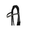 Uzdečka ACAVALLO Dama s hannoverským nánosníkem černá FULL