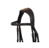 Uzdečka ACAVALLO Guernica s anglickým nánosníkem tmavě hnědá COB