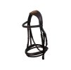 Uzdečka ACAVALLO Guernica s anglickým nánosníkem tmavě hnědá FULL