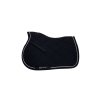 Všestranná podsedlová dečka EQUESTRO Cotton prošívaná black VS FULL