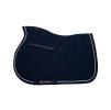 Všestranná podsedlová dečka EQUESTRO Cotton prošívaná dark blue VS FULL