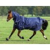 Výběhová deka BUCAS Freedom s krkem 300g/150g navy 140cm
