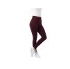 Dámské jezdecké legíny EQUITHEME Lyly dark red (44)