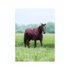 Lehká výběhová deka EQUITHEME Tyrex 1200D High Neck 0g burgundy 125cm